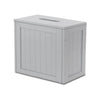 Wooden Slimline Shaker Unit Multi purpose Bathroom Toilet Roll Storage Tidy Box