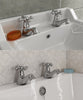 Traditional Bathroom Sink Basin Mixer, Bath Filler, Shower Tap Chrome Hamilton