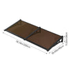 Door Canopy Window Awning Rain Shelter Front Back Porch Outdoor Patio Roof Cover