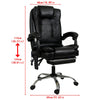 Executive Desk Chair 2Point Massage High Back Office Chair Swivel Computer Chair