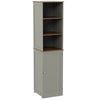 Priano Freestanding Bathroom Cabinet Unit Grey Vanity Cupboard Storage Unit