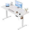 120-140cm Electric Standing Desk Adjustable Height Sit Stand Office Desk UK