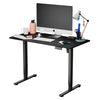 120-140cm Electric Standing Desk Adjustable Height Sit Stand Office Desk UK