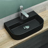 Countertop Basin Bathroom Sink Ceramic Rectangle Small Sink 380mm Wide