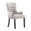 Velvet Pull Door Knocker Studded Dining Kitchen Accent Chairs Luxury Windsor