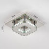 20-100cm Flush Mount Modern Square Ceiling Chandelier Crystal Light Lamp Pendant