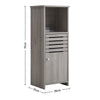 Grey Bathroom Under Sink Cabinet Basin Storage Cupboard Vanity Unit Furniture