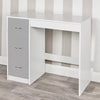 3 Drawer Wooden Bedroom Dressing Computer Work Table Desk Jewellery Office Unit