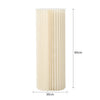 Folding Paper Round Plinth Cylinder Pedestal Wedding Cake Flower Display Stand