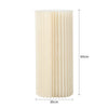 Folding Paper Round Plinth Cylinder Pedestal Wedding Cake Flower Display Stand
