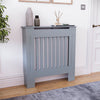 White Radiator Cover MDF Small Large Modern Wood Slat Grill Cabinet Furniture