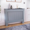 White Radiator Cover MDF Small Large Modern Wood Slat Grill Cabinet Furniture