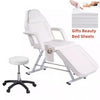 Adjust Massage Bed Table Therapy Tattoo Salon Pedicure Facial Sofa Chair Stool