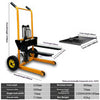 Miniature Forklift Manual Hydraulic Stacker Lightweight Small Lift Truck