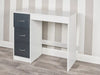 3 Drawer Wooden Bedroom Dressing Computer Work Table Desk Jewellery Office Unit