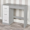 3 Drawer Wooden Bedroom Dressing Computer Work Table Desk Jewellery Office Unit