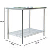 2/3/4/5/6 FT Stainless Steel Table Commercial Catering Work Prep Kitchen Bench