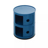 Round ABS Cylinder Cabinet Cupboard Drawer Storage Unit Bathroom Bedroom Stand