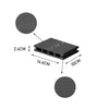 2.1-10.4sqm Composite Decking Boards Dual sided WPC Decking Edging Fixing Packs