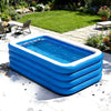 Inflatable Swimming Pool Foldable Portable Family Garden Paddling Pool PVC