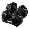 Adjustable Dumbbell 40kg Set Pair Hand Weight Dumbbell Home Gym Fitness Exercise