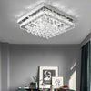 20-100cm Flush Mount Modern Square Ceiling Chandelier Crystal Light Lamp Pendant
