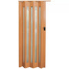 Internal Bi Folding Concertina Accordion Door PVC Sliding Divider Doors Bathroom