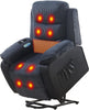 Electric Riser Recliner Armchair Heated Vibration Massage Sofa Arm Chair 2 Style