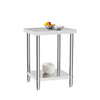 Stainless Steel Commercial Catering Table Work Bench Food Prep Kitchen Shelf UK