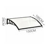 Front Door Canopy Outdoor Awning Rain Shelter Back Door Porch Window Canopies