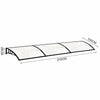 Front Door Canopy Outdoor Awning Rain Shelter Back Door Porch Window Canopies