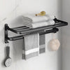 2/3 Tier Aluminum Basket Shower Rack Bathroom Storage Shelf Towel Rail Holder