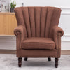 Vintage Upholstered Velvet Deep Button Armchair Fireside Chair Sofa Lounge Seat