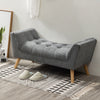 Chesterfield Bench Button Tufted Entryway Hallway Bench Shoe Stool Window Seat