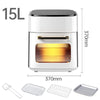 Air Fryer Oven 15L Rotisserie Dehydrator Digital Oven Meat Roaster Cooker 3 Tier