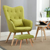 Recliner Armchair Lounger Napping Sleeper Sofa Chair with Footstool