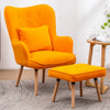 Recliner Armchair Lounger Napping Sleeper Sofa Chair with Footstool