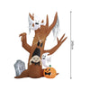 Outdoor Yard Halloween Inflatable Mold Decoration With Lights Scary Ghost Skull