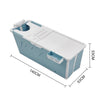 Folding Bathtub Water Tub Adult Children Kids Spa Soaking Sauna SPA Bath Tub Lid