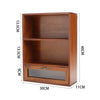 Vintage Wooden Small Cabinet Storage Box Desktop Organizer Unit Display Shelving