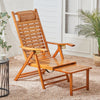 Folding Futon Chair Bed Single Sofa Bed Armchair 3-in-1 Recliner Lounger Sleeper