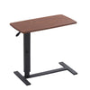 Mobile Over Bed Chair Table Overbed Height Adjustable Laptop Tray Stand PC Desk
