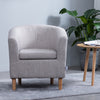 Vintage Upholstered Velvet Deep Button Armchair Fireside Chair Sofa Lounge Seat