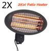 1500W/2000W Pendant Patio Ceiling Heater Hanging Electric Heater Indoor Outdoor