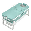 Folding Bathtub Water Tub Adult Children Kids Spa Soaking Sauna SPA Bath Tub Lid
