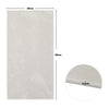 Marble Tile PVC Cladding Bathroom Kitchen Waterproof Decor Wall Panels Covering