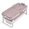 Folding Bathtub Water Tub Adult Children Kids Spa Soaking Sauna SPA Bath Tub Lid