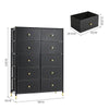Fabric Dresser Organizer Storage Chest of Drawers Bedroom Living Room Cabinet