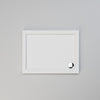 Slimline Rectangle/Square Shower Tray Stone Resin For Enclosure With FREE Waste