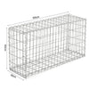 Gabion Stone Basket Garden Raised Bed Planter Galvanised Steel Wire Cage Fence